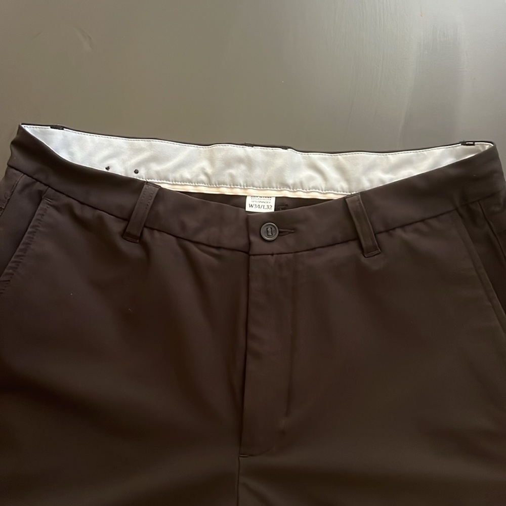 Men’s black FootJoy golf pants